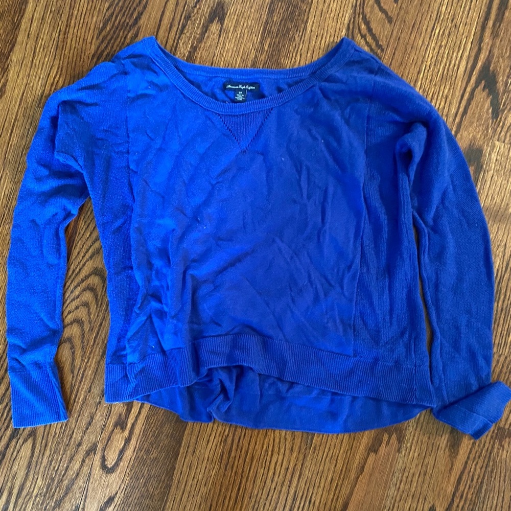 Royal blue sweater